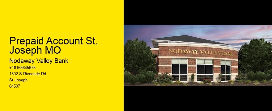 Prepaid Account St. Joseph MO