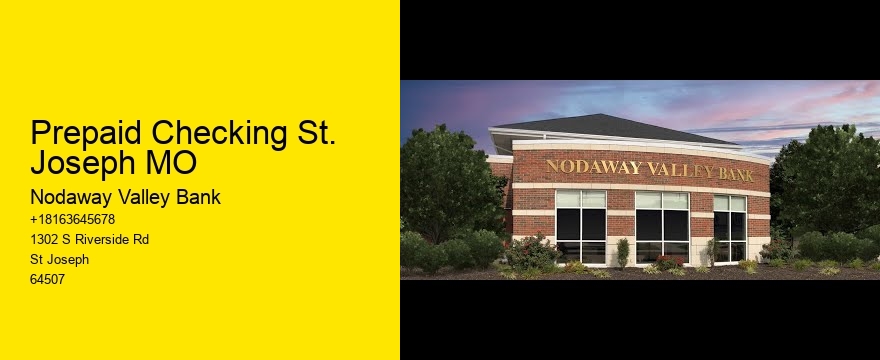 Prepaid Checking St. Joseph MO